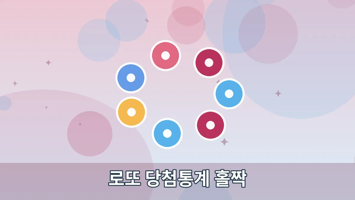 로또 당첨통계 홀짝 안내 이미지 4